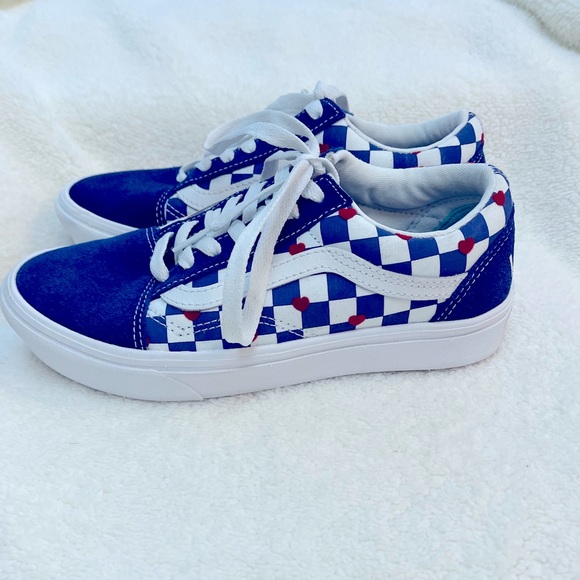 Vans X Autism Awareness Comfycush Old Skool 'Vans Heart/True Blue' VN0A3WMAWI4 - Picture 5 of 9
